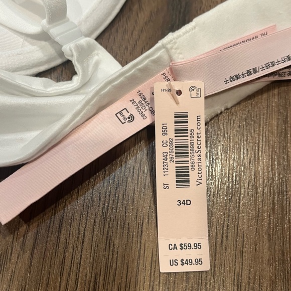 NWT Victoria's Secret Body by Victoria Full Coverage Lightly Lined T-Shirt Bra - Picture 14 of 14